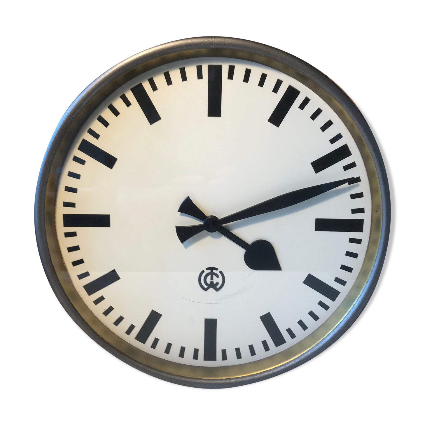 Vintage factory clock 1950