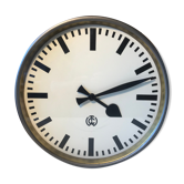 Horloge d'usine vintage 1950