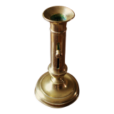 Brass pusher torch candle holder