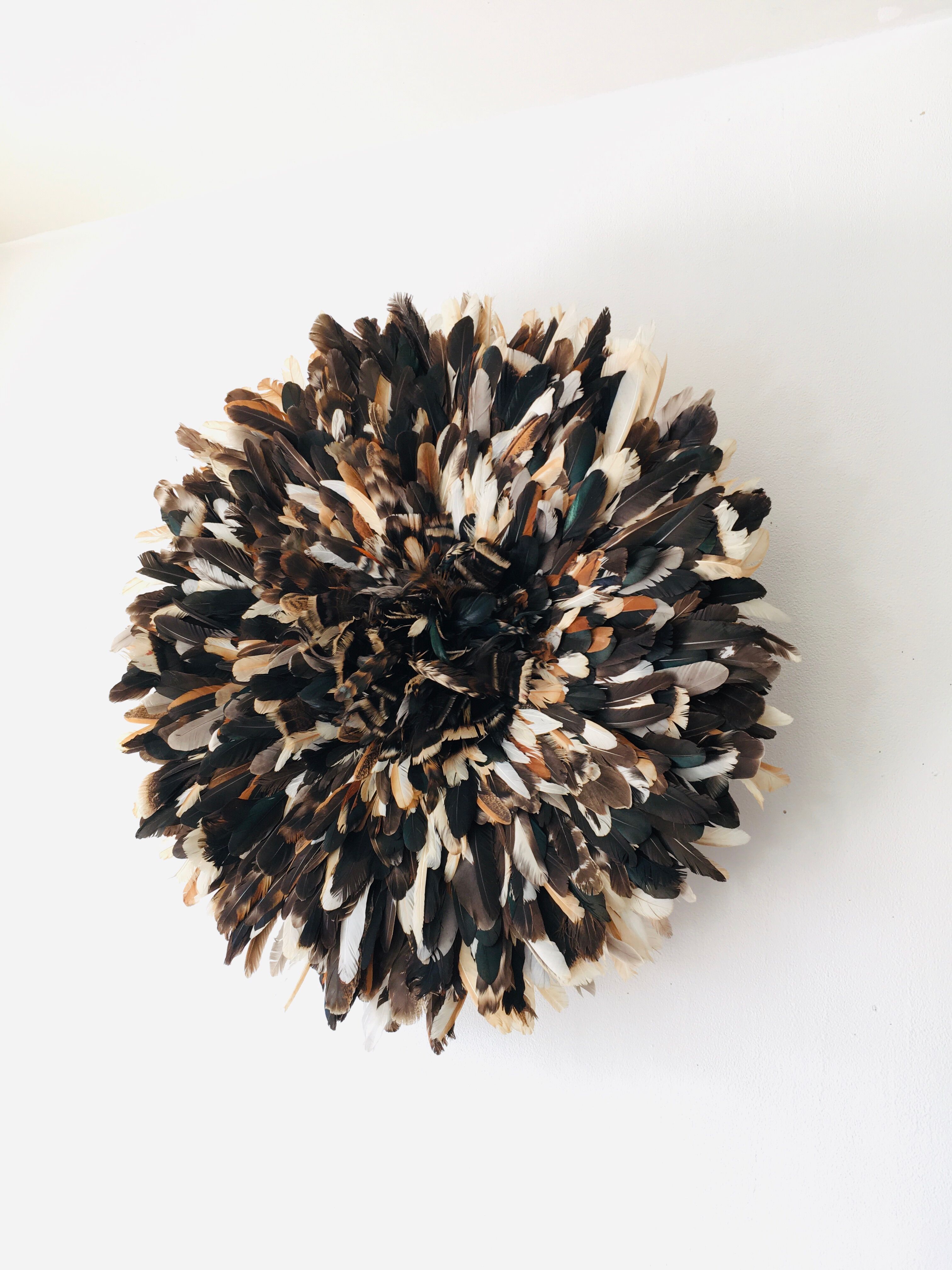 Juju hat black speckled 70 cm