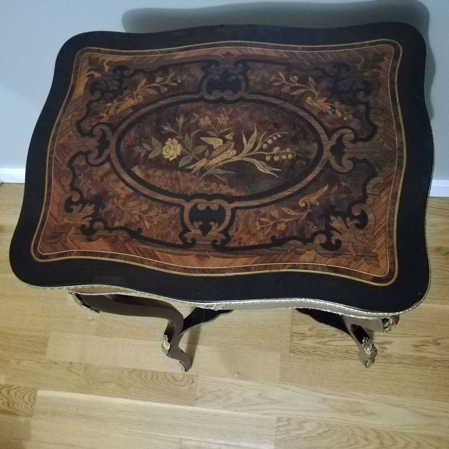 Dressing table in marquetry style Napoleon III