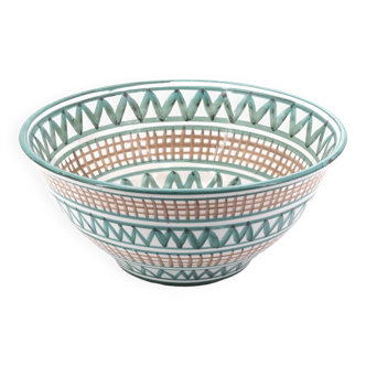 Robert Picault Vallauris ceramic salad bowl