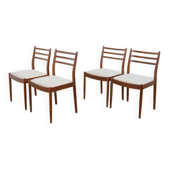 Mid-Century Teak Dining Chairs by Victor Wilkins for G-Plan, 1960s, Set of 4