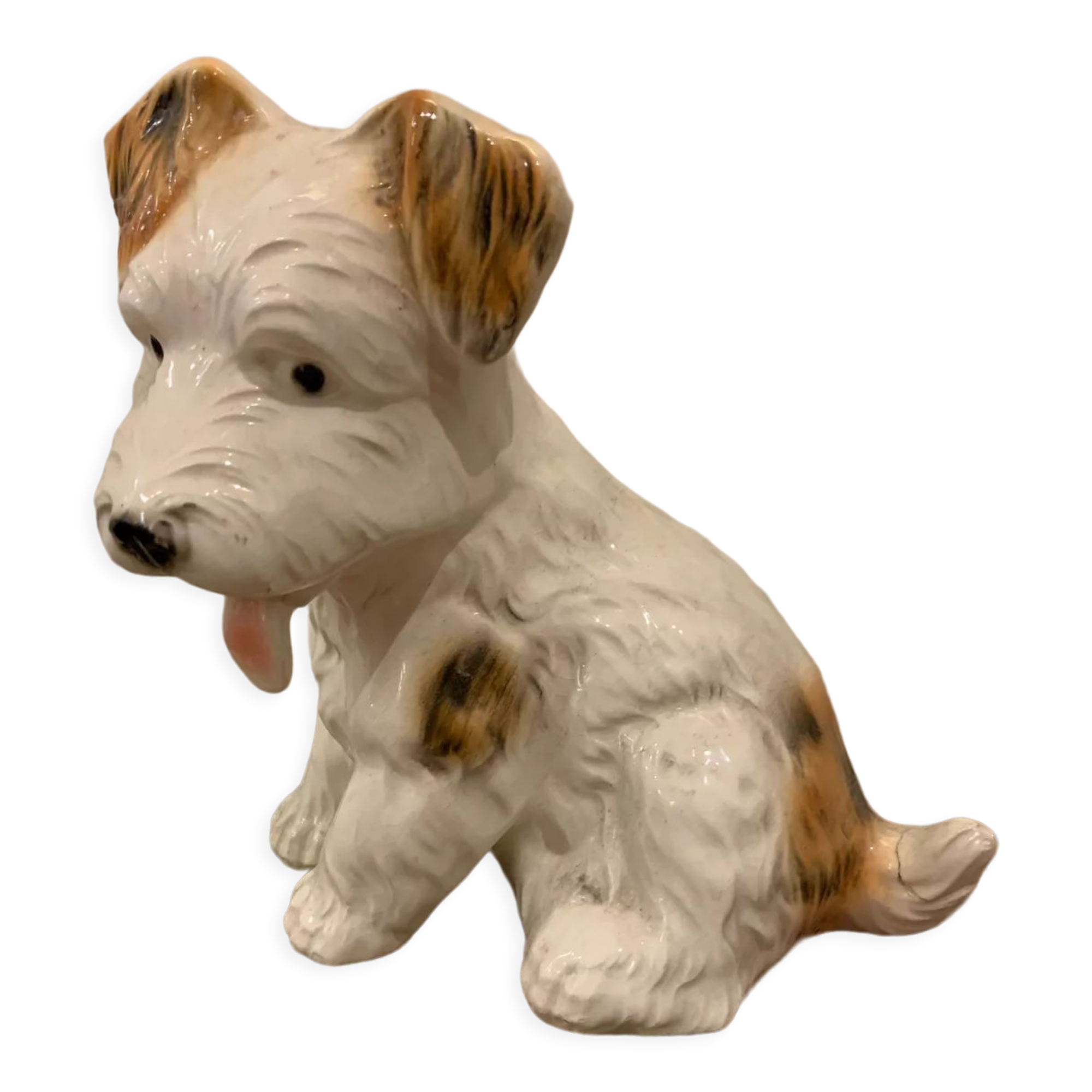 Faience dog