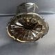 Art Deco smoked glass vase
