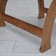 Années 1950, design danois, fauteuil retapissé, cuir marron naturel, bois de chêne.