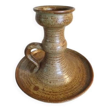 Kéraluc stoneware candlestick