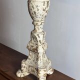 Lampe en bois patiné Shabby chic