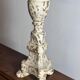 Lampe en bois patiné Shabby chic