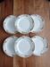 Set of 6 Ceranord dinner plates