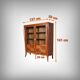 Small Display Library in Rosewood Marquetry, Louis XV style