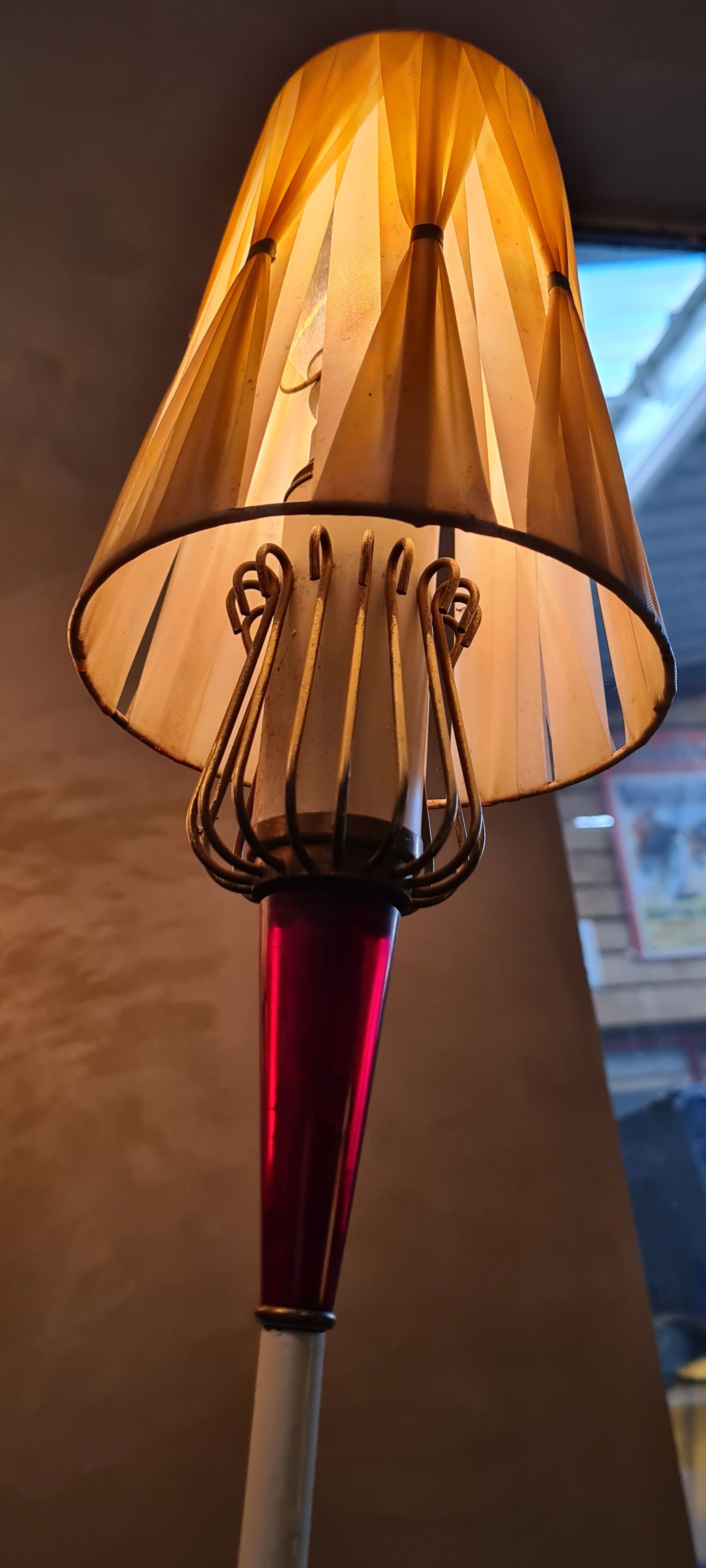 Floor lamp by René Mathieu for Lunel, France, 1950s