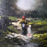 Signed oil on canvas