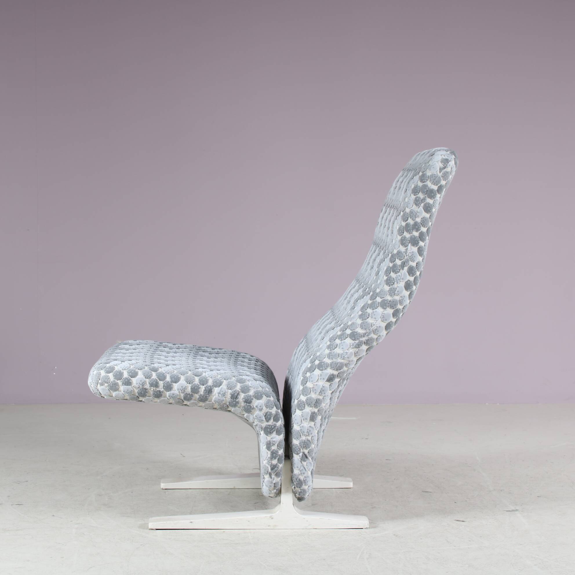 1970s “Concorde” Highback chair by Pierre Paulin for Artifort, Netherlands