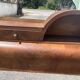 Art Deco Console Headboard in Walnut Veneer – 1930s