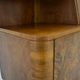 Art Deco cabinet from 1940 made of walnut for UP Závody, Czechoslovakia.