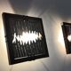 Pair of Ravi Sing for Lightworks Brutalist Wall Sconces, 1980s