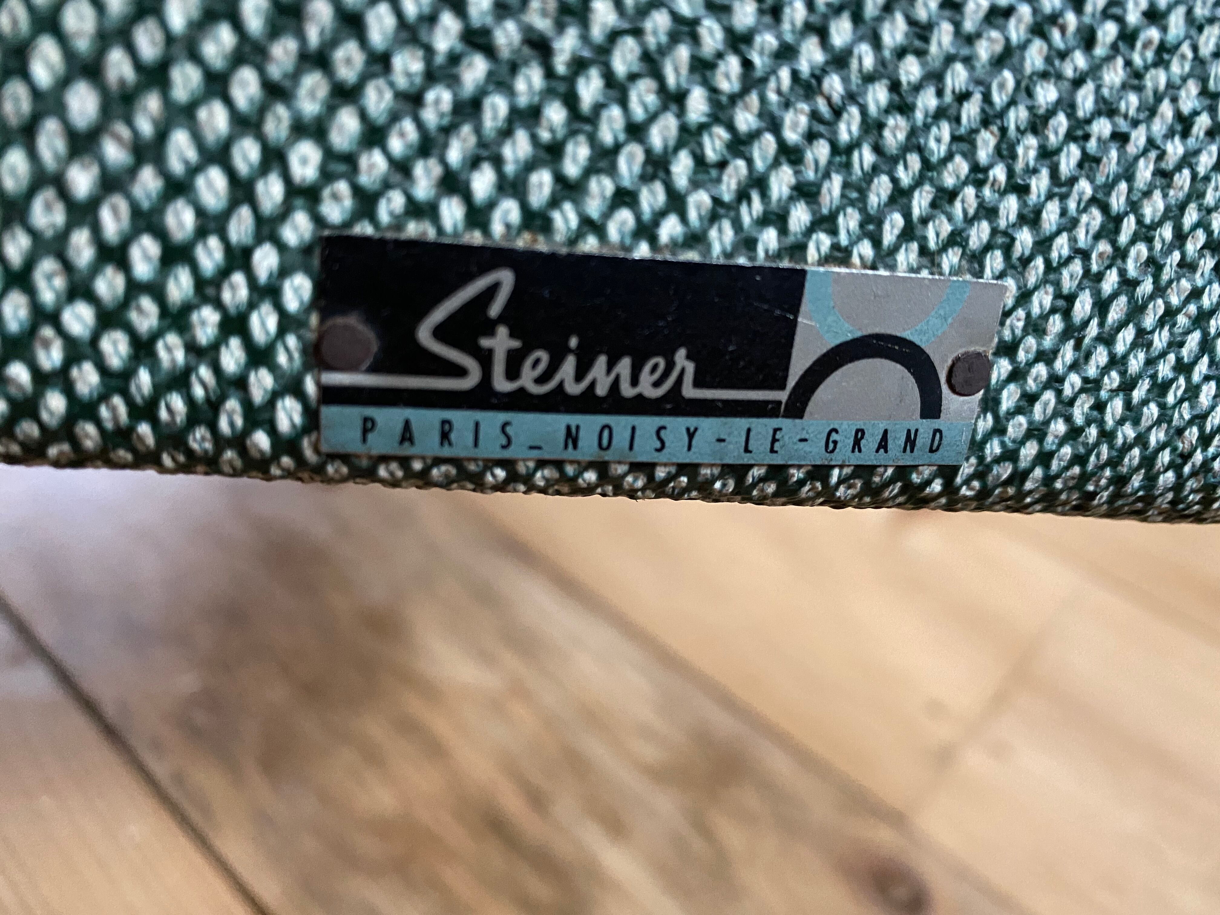 Bow-Wood armchair by Hugues Steiner for Steiner