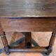 Table en chêne, début XIXe