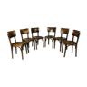 Set of 6 Thonet Pub Chairs, 1930s