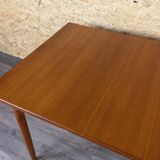 1960s 1970s Teak Dining Table Danish Modern Design Denmark