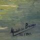 Madeleine Bruno: an old painting depicting a bucolic landscape.