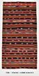 5x9 Wine Red Vintage Kilim Area Rug, 143x275Cm