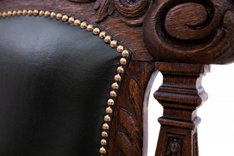 Antique armchair from the late 19th century, France. After renovation.