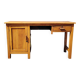 Bureau, console en bois vernis vintage