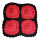 Crochet cushion cover 35x35