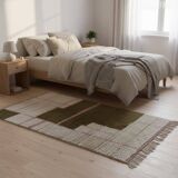 Berber wool rug size 2/3 m