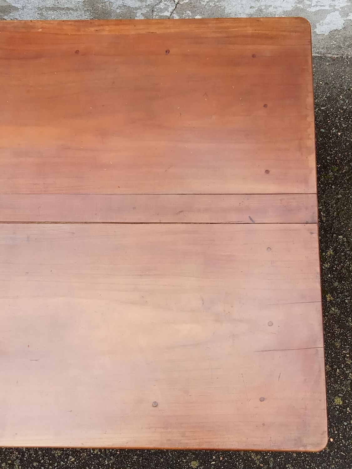 Cherry wood coffee table