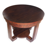 Art Deco round coffee table