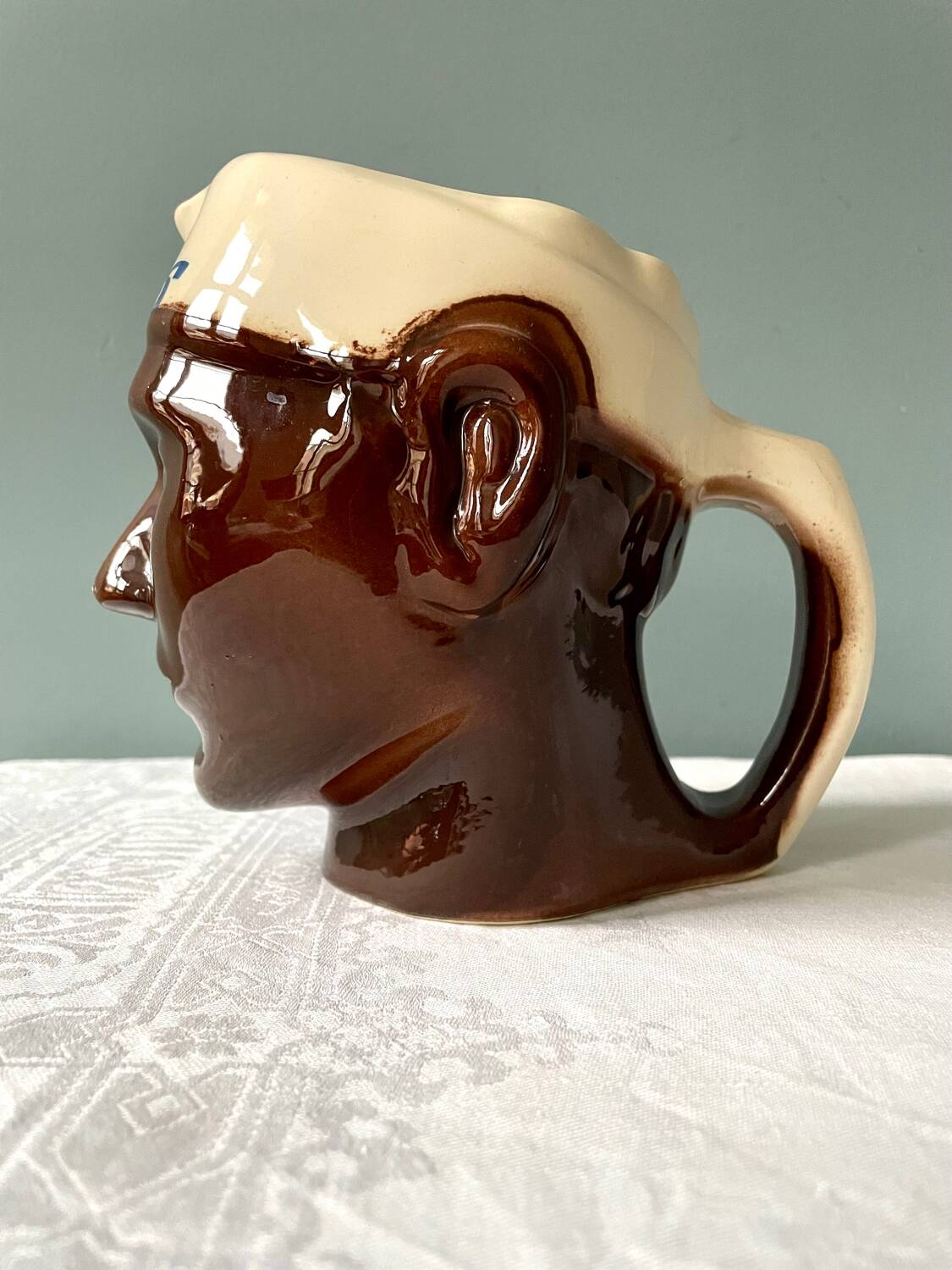 Vintage Casanis pitcher Faïencerie de Saint-Jean