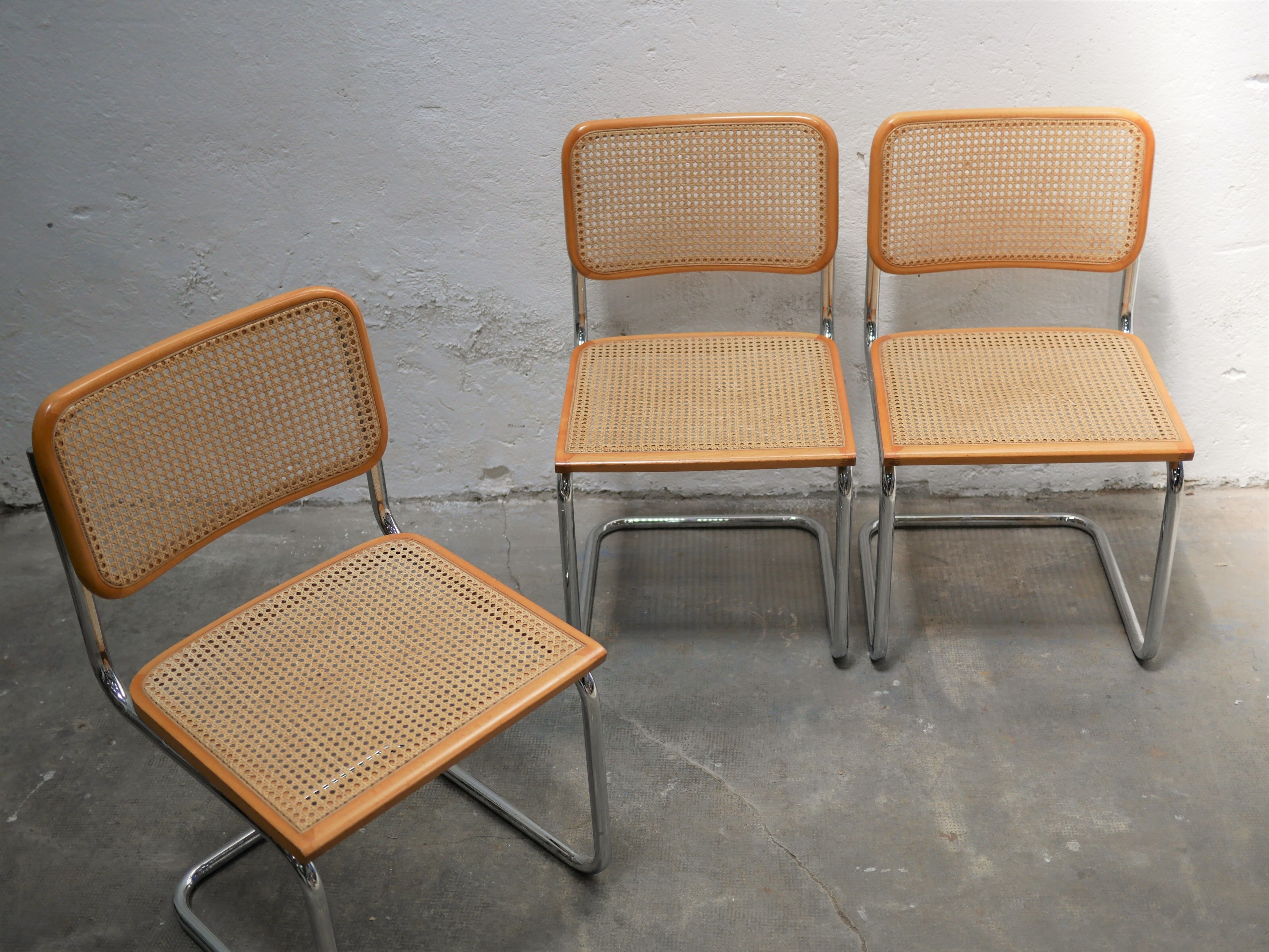 Chair B32 by Marcel Breuer, Made in Italy