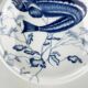 Service of 6 stylised fish dinner plates – Jammet Seignolles