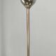 1930s Art Deco Nickel and Glass Chandelier, Czechoslovakia