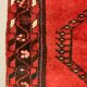 Vintage Tribal Rug 205x137 cm Wool Oriental Hand Made Rug Red, Navy