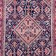 Handmade Hamadan rug 202x130cm