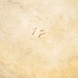 Antique Large Glazed Terracotta Bowl