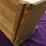 Shelf antique wooden grocery store