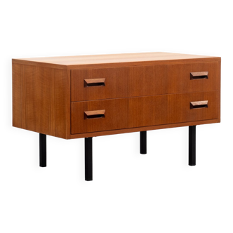 Teak chest of drawers, restored