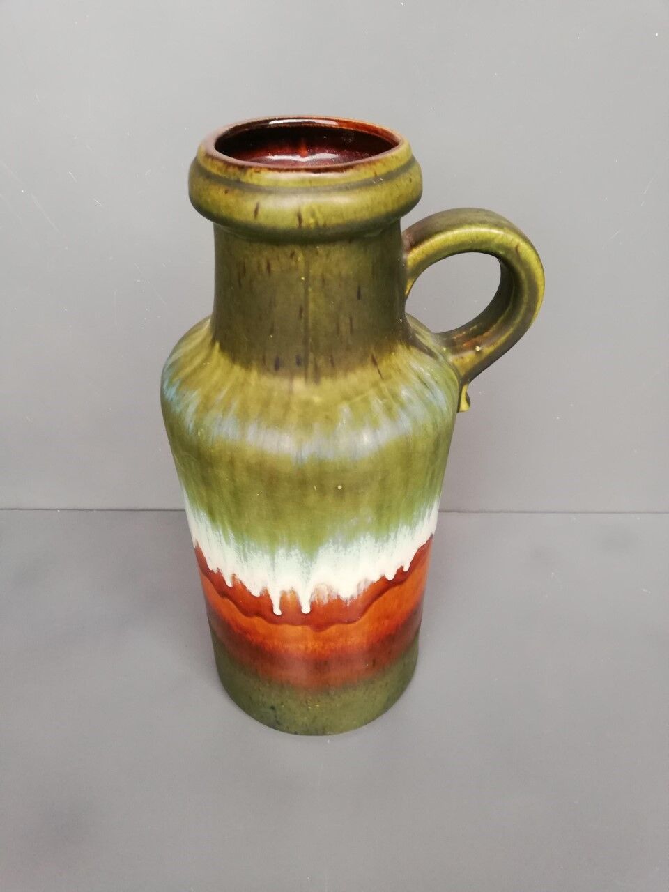 Vintage german ceramic vase 1970