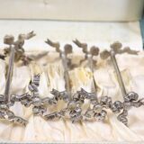 Box Louis XVI silver knife holders