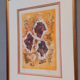 Alfred Steinmetzer (1918-2007), abstract composition, signed and dated etching