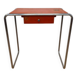 Bauhaus tubular steel chrome table model R12 by Robert Slezak - 1930s