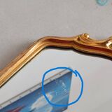 Small baroque mirror