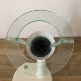 Set of 4 white adjustable spot lights from the 90s