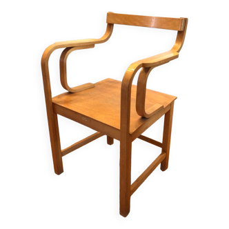 sixties plywood armchair