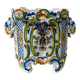 Earthenware cache pot from ROUEN, 19th century.
